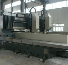 Gantry type CNC tube sheet drilling milling machine