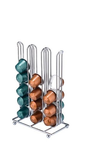 Display Capsule Holder Can Hold 36pcs Nespresso Chrome Plated