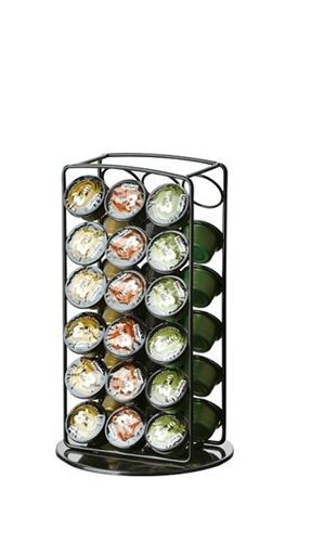 Rotated Coffee Capsule Rack With 36 Pcs K-cups With Electronics