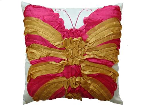 3D Butterfly Pillow Shell