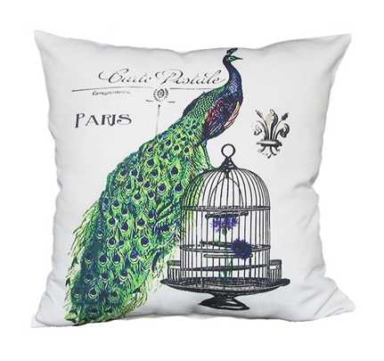 Peacock Pillow Cushion