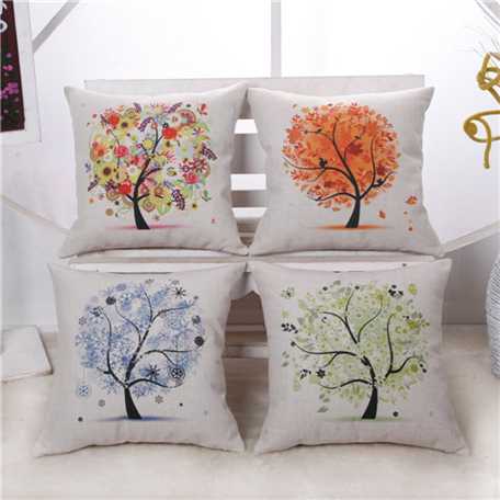 Tree Printing Chair Covers