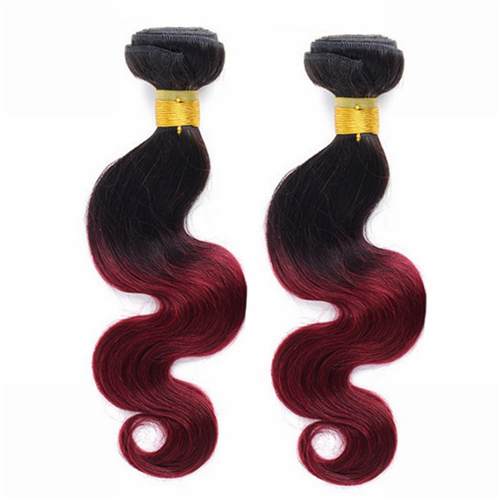Best Selling New Ombre Color High Quality Brazilian Remy Human Hair Weave