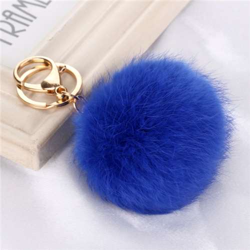 Fur Ball Keychain Fur Pompom Keychain Fluffy Keychain Pearl Keychain For Bag Charm