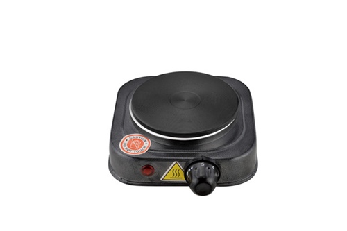 Single Cooking Plate With Automatic Safety Shut-off Thermal 500w CE RoHS SASO Approval