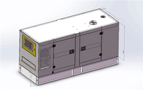 400A Silent Welding Generators-LSC400SW3