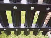 Palisade Rails - Angle Type with Punched Holes