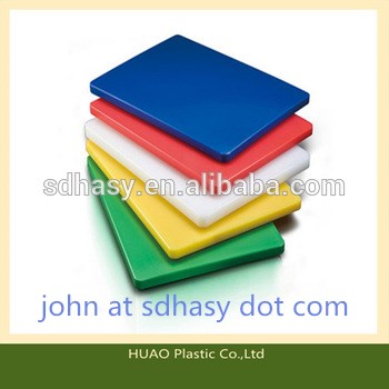 Colored HDPE plastic sheet/plastic block