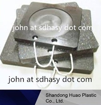 High impact resistance crane outrigger pads