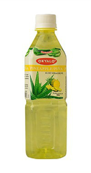 500ml Pineapple Fresh Pure Aloe Vera Drink Supplier OKYALO
