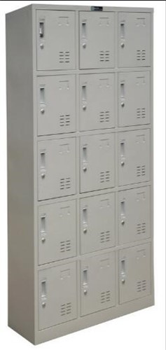 New Style Kd Structure Customized Fifteen Door Clothes Locker Manufacturer Produce