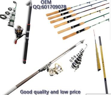Sales of fishing rods, stream poles, road poles, OEM
