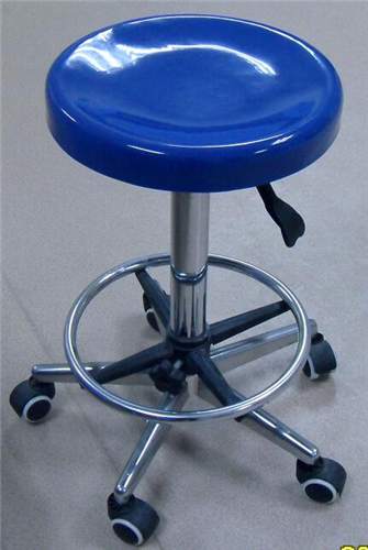Student Lab Stool Chair With Adjustable Wheels