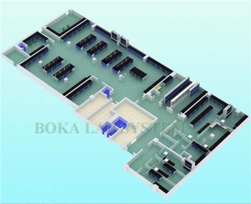 Laboratory Room Planing Design And Engineering System