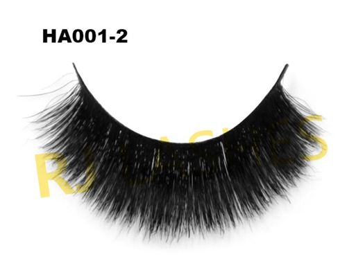 Customized Top Quality Cruelty Free Glamour Horse Fur Lashes Private Label
