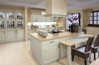 Kitchen cabinet quartz tops-QS262