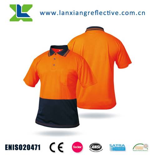 High Visibility New Safety  Shirt