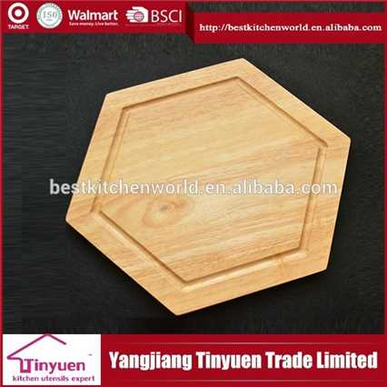 Rubber Wood Good Quality Durable Olive Wood Cutting Board