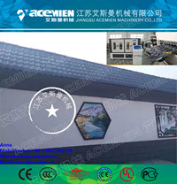 High-efficiency PVC Plastic Glazed Tile Sheet Production Lin