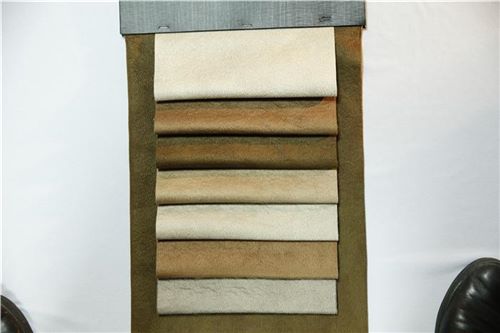 100% Polyester Synthetic Suede Furniture Upholstery Bronzing Sofa Fabric