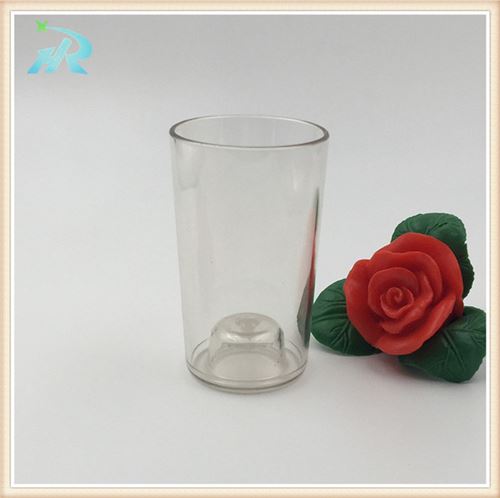 2 oz Round Unique Design Clear Scotch Plastic Crystal Whiskey Glasses for Party