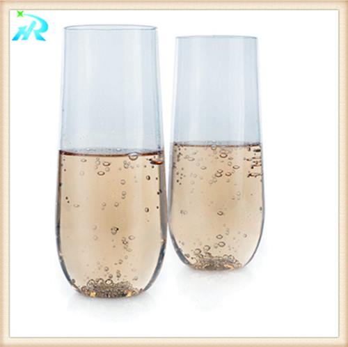 High Temperature Mini Disposable Party Champagne Flutes Plastic Champagne Flute for Wedding