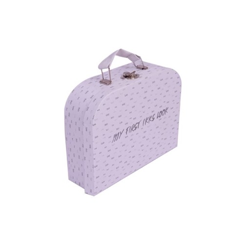 Nice Suitcase Style Box,Cardboard Box With Handle For Baby Clothes Packaging