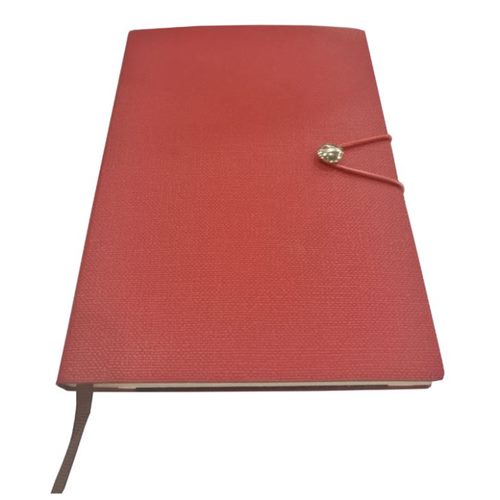 Red Fabric Textured Hardcover Notebooks,Best Bound Hardcover Notebooks Bulk Selling