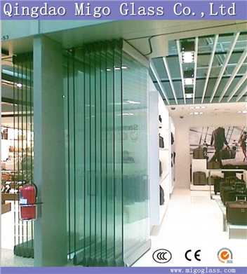12mm Clear Tempered Glass Door