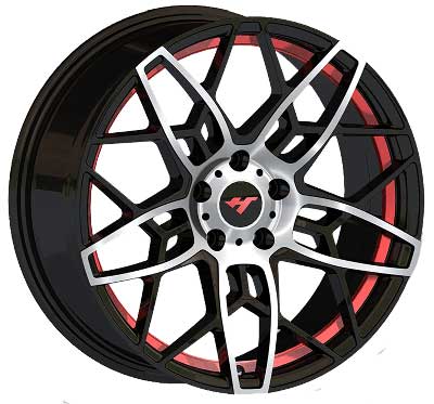 18 inch BLACK  auto modified wheels JH-S03 Jihoo Wheels