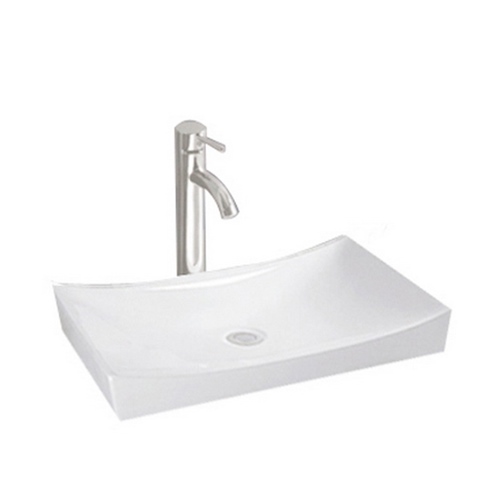 Long Narrow Bathroom Vanity Vessel Sink, SS-VA230