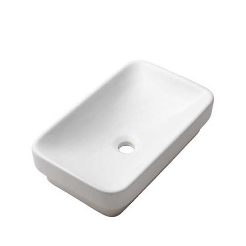 Rectangular Bathroom Cabinet Porcelain White Vessel Sink, SS-VA332