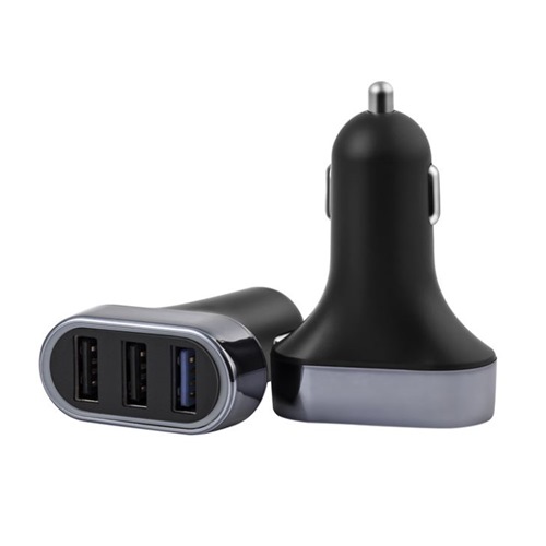 Universal Three USB Ports Big Current Car Charger for All Types Mobile