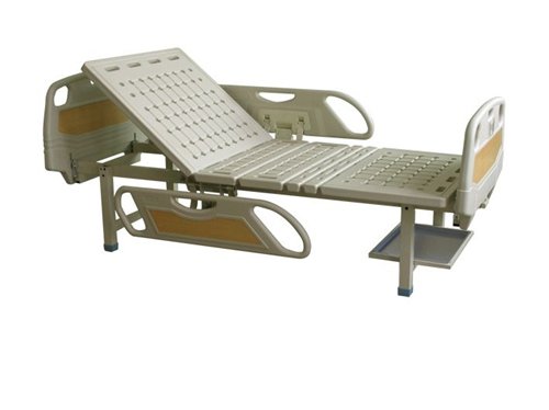 Single Crank Semi-Fowler Bed 1-function Fixed Height ABS Or PP Panels Aluminum Side Rail