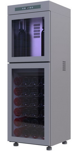 Wine refrigerator with vaccum pumps research and development