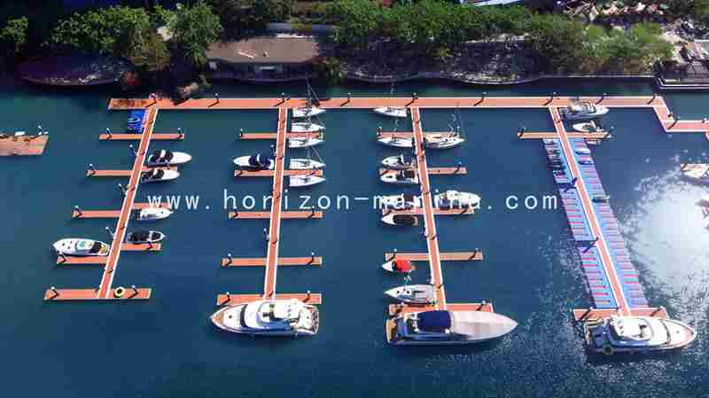 Floating Pontoon Plastic Floating Dock Access Bridge