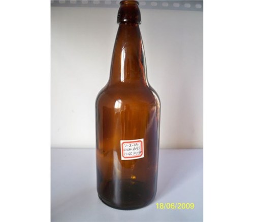 Amber Beer Glass Bottle