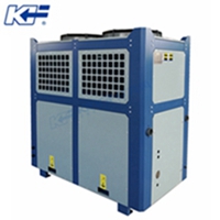 Air cooled chiller for plastic injection