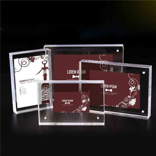 New Arrival Square Crystal Picture Frame For Promotional Souvenirs Gifts