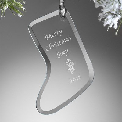 Cheap Baby Sock Glass Christmas Ornaments For Christmas Tree Decoration Gifts