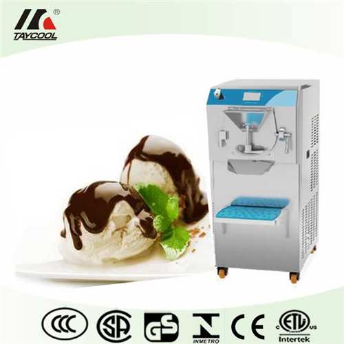 Gelato Machine Floor Standing Hard Ice Cream Machine With Air Cooling