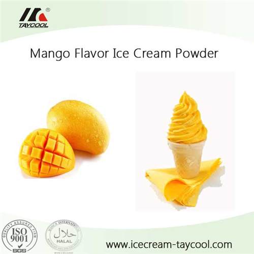 Malaysian Fruit Ice Cream Powder Mango Flavor