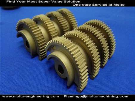 Gear Cutting for Precise Worm or Pinion Gears and Gear Box