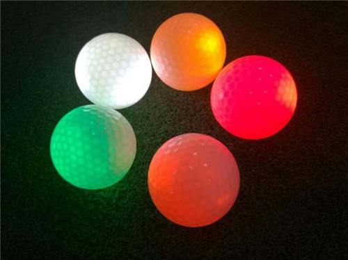 Glowing LED Ball Flash Golf Balls Light Up LED Golf Balls Golf Ball Training Ball