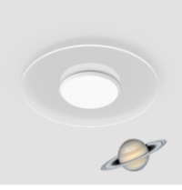 Cyanlite Saturn Series LED Transparent Ceiling Light