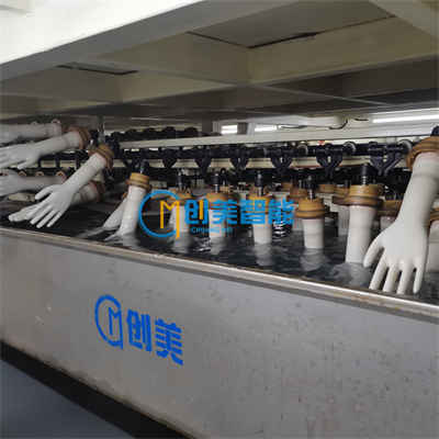 Disposable PVC glove production line