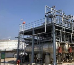 Oily waste water treatment