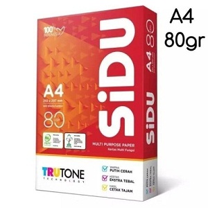 Sinar dunia copy paper A4 80 gsm for office