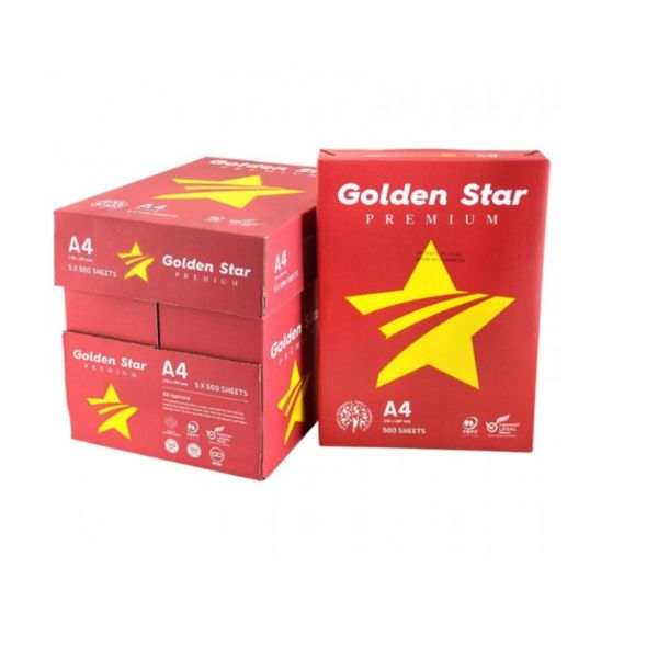 Golden star copy paper A4 80 gsm