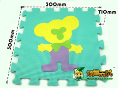 EVA/ NBR Animals Jigsaw puzzle mats